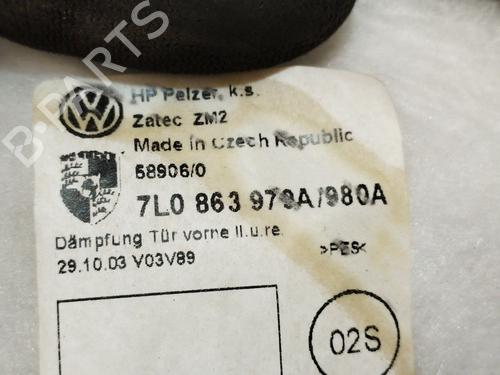 Verkleidung vorne links PORSCHE CAYENNE (9PA) Turbo 4.5 | BP29559302C58