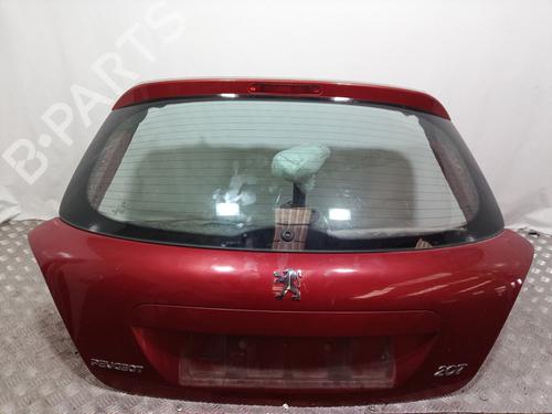 Used Tailgate PEUGEOT 207 (WA_, WC_) 1.4 HDi (68 hp) 10737437