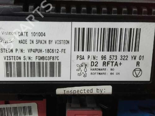 Climate control PEUGEOT 407 (6D_) 2.0 HDi 135 (6DRHRH, 6DRHRE, 6DRHRG, 6DRHRJ) | BP7922580I5 