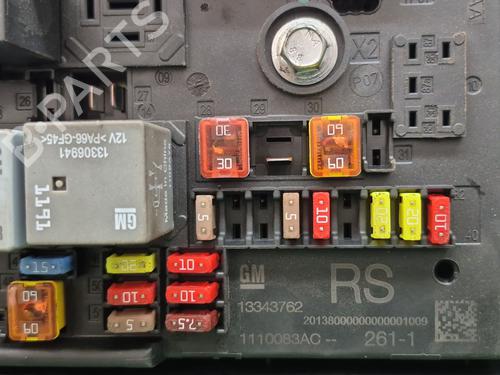 Engine control unit (ECU) OPEL ASTRA J (P10)  | BP27930676M57 