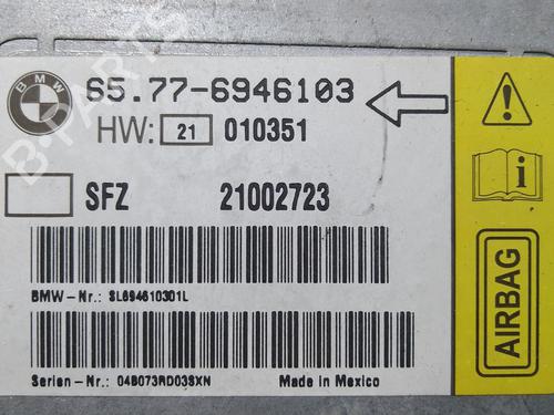 ECU airbags BMW 7 (E65, E66, E67) [2001-2009]  17615832