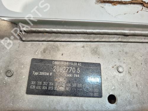 Hood MERCEDES-BENZ CLK (C209) CLK 270 CDI (209.316) | BP26587025C1 