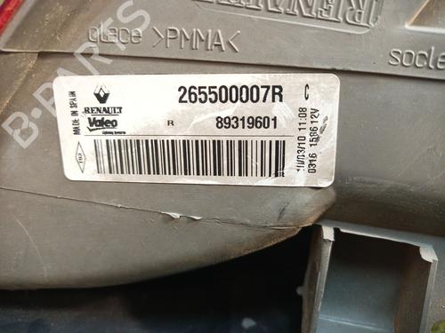 Right taillight RENAULT MEGANE III Hatchback (BZ0/1_, B3_) 1.5 dCi | BP7925600C35 