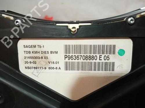 Instrument cluster PEUGEOT 307 (3A/C)  | BP11509262C47 
