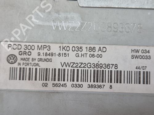 Radio VW PASSAT B6 (3C2) 2.0 TDI 16V | BP27242256E6 