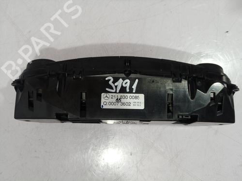 AC Styreenhet / Manøvreringsenhet MERCEDES-BENZ E-CLASS (W211) E 220 CDI (211.006) | BP9368749I5 
