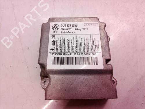 Kollisjonspute styreenhet VW GOLF VI (5K1) 1.6 TDI (90 hp) 8855654