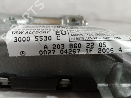 Right seat airbag MERCEDES-BENZ C-CLASS Coupe (CL203) C 220 CDI (203.708) | BP9963491C14 