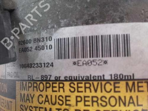 AC compressor PEUGEOT 307 (3A/C) 1.6 HDi | BP7924962M34 