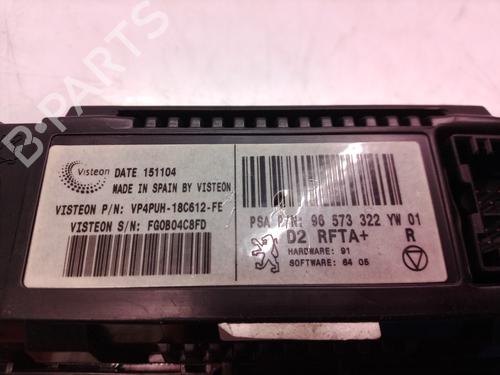 Climate control PEUGEOT 407 (6D_)  | BP8543373I5 