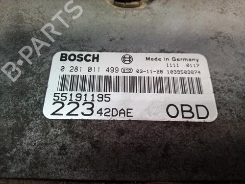 Engine control unit (ECU) FIAT DOBLO Box Body/MPV (223_)  | BP9541752M57 
