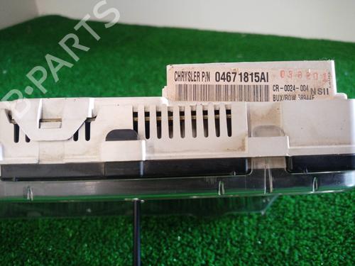 Instrument cluster CHRYSLER PT CRUISER (PT_)  | BP12551096C47 