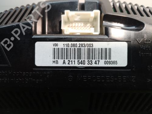 Kombinert Instrument MERCEDES-BENZ E-CLASS (W211)  | BP7926376C47 