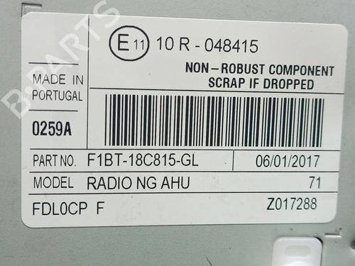 Radio FORD B-MAX (JK) 1.5 TDCi | BP23896308E6 