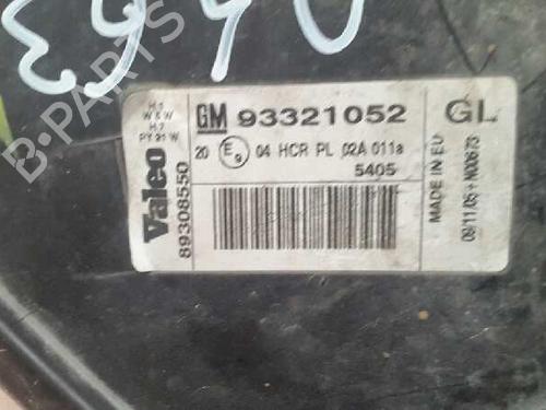 Left headlight OPEL MERIVA A MPV (X03)  | BP12321878C28 