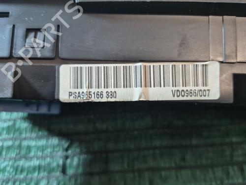 Instrument cluster CITROËN XSARA PICASSO (N68) 1.8 16V | BP30963499C47