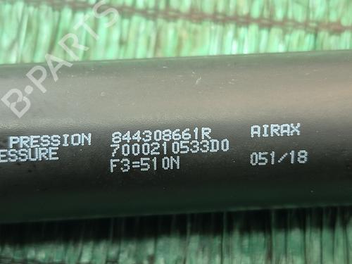 Tailgate lift support RENAULT CLIO IV (BH_) 0.9 TCe 90 (BHNF, BHMA, BHMH, BHJK, BHJR) | BP30684734C138