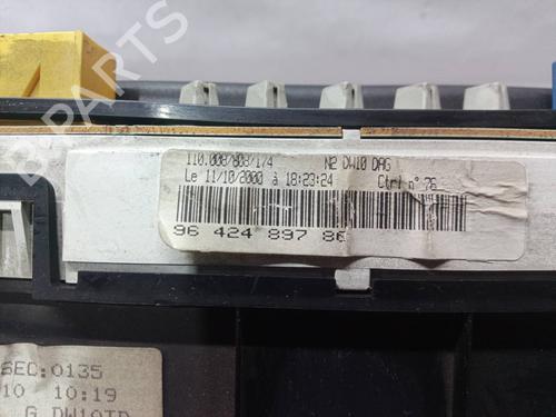 Instrument cluster PEUGEOT 306 Hatchback (7A, 7C, N3, N5)  | BP9121182C47 