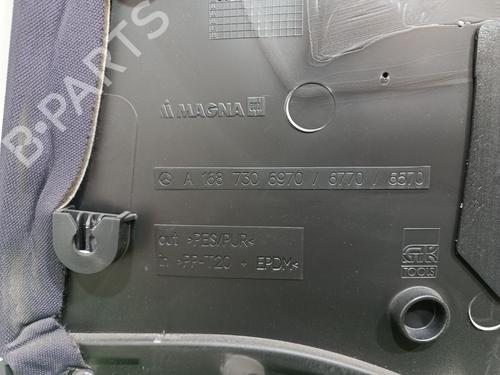 Rear left panel MERCEDES-BENZ A-CLASS (W168)  | BP13368639C60 