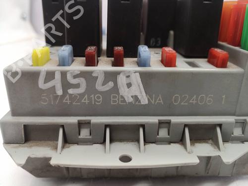 Fuse box ALFA ROMEO 147 (937_) 1.6 16V T.SPARK (937.AXA1A, 937.AXB1A, 937.BXB1A) | BP9072875E1 
