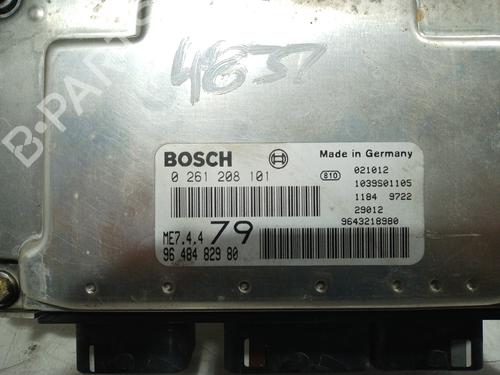 Engine control unit (ECU) PEUGEOT 206 CC (2D)  | BP11794736M57 