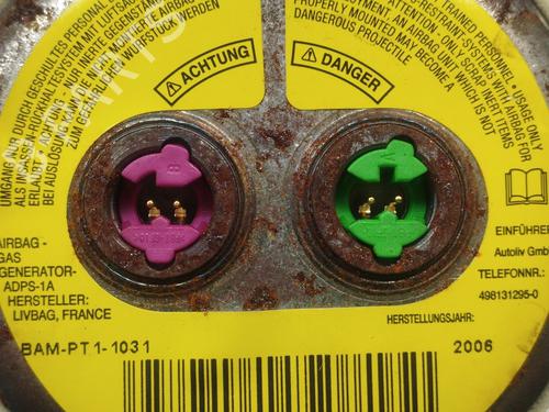 Driver airbag VOLVO S40 II (544) 2.0 D | BP30122809C9 