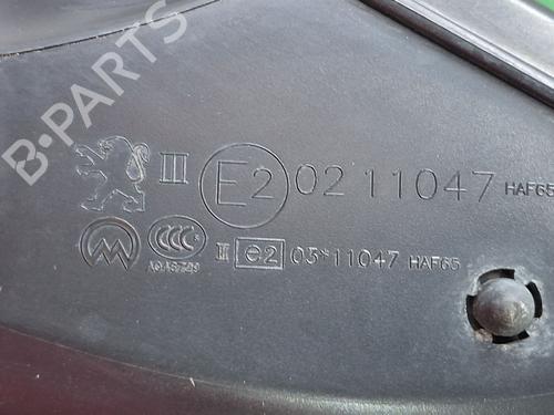 Right mirror PEUGEOT 208 I (CA_, CC_) 1.2 VTI 82 | BP27535501C27 