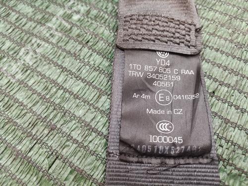 Rear left seatbelt VW TOURAN (1T1, 1T2) 2.0 TDI 16V | BP20116196I29 