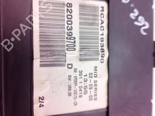 Instrument cluster RENAULT MEGANE II (BM0/1_, CM0/1_)  | BP8519965C47 