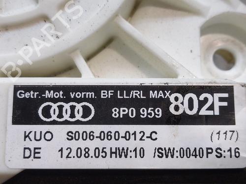 Used Right front window motor AUDI A3 Sportback (8PA) 2.0 TDI 16V (140 hp) 18069386