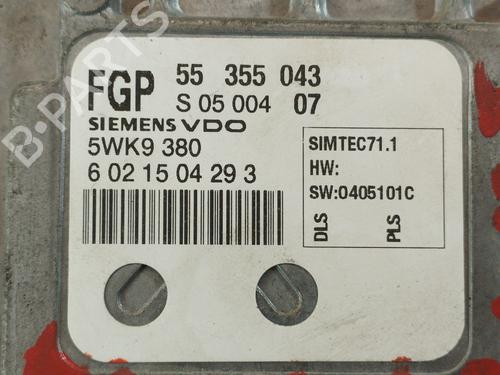 Engine control unit (ECU) OPEL ZAFIRA TOURER C (P12) 2.0 CDTi (75) | BP38932787M57 - Image 5