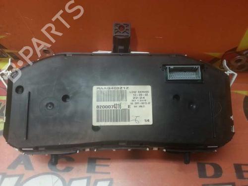 Instrument cluster RENAULT MEGANE II (BM0/1_, CM0/1_) 1.4 16V (BM0B, CM0B) | BP7923220C47 