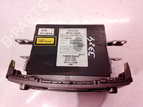 Radio TOYOTA AURIS (_E15_) 2.0 D-4D (ADE150_, ADE150R) | BP8600224E6 