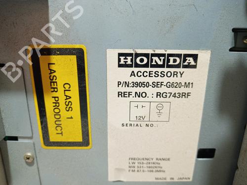 Radio HONDA ACCORD VII Tourer (CM, CN) 2.2 i-CTDi (CN2) | BP7928256E6 