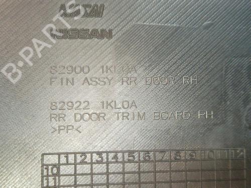 Rear right panel NISSAN JUKE (F15) 1.6 DIG-T 4x4 | BP24622186C61 