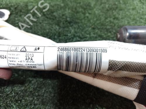 Right curtain airbag MERCEDES-BENZ B-CLASS Sports Tourer (W246, W242) B 180 CDI (246.200) | BP18643996C12 