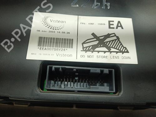 Instrument cluster FORD FIESTA V (JH_, JD_) | BP11749941C47