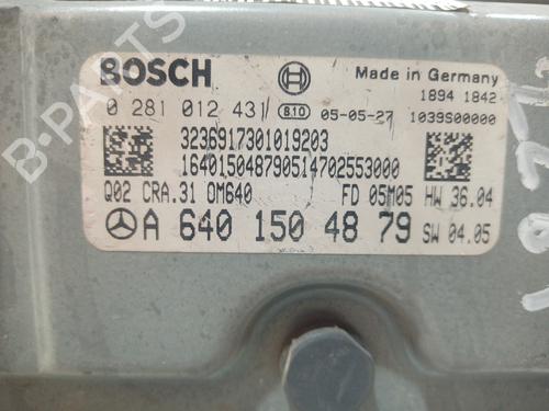 Engine control unit (ECU) MERCEDES-BENZ A-CLASS (W169)  | BP7924307M57 