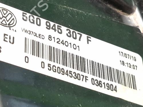 Left taillight VW GOLF VII (5G1, BQ1, BE1, BE2) 1.6 TDI | BP27499415C34 