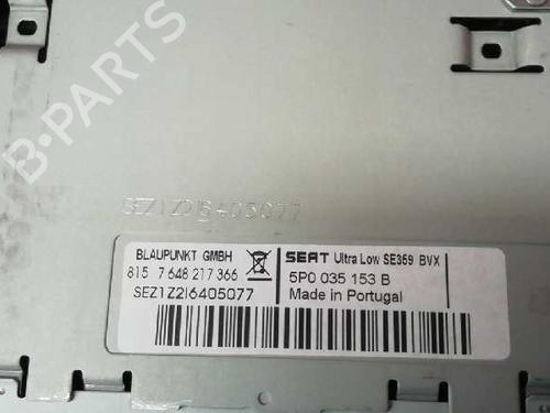 Radio SEAT ALTEA XL (5P5, 5P8) 1.8 TFSI | BP7927082E6 