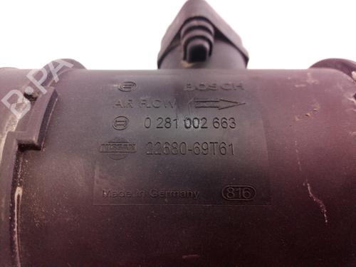 Mass air flow sensor NISSAN CABSTAR E (TL_, VL_)  | BP12439081M95 