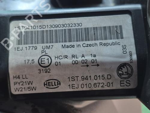 Left headlight SKODA CITIGO (NF1) 1.0 | BP33975120C28 - Image 7