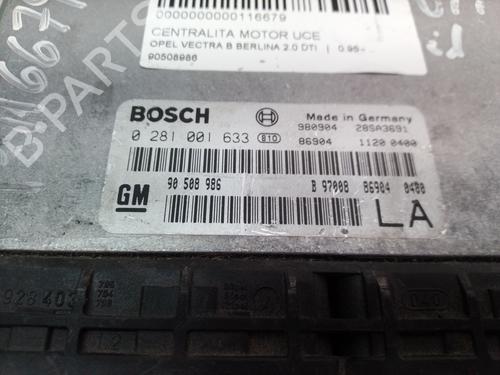 Engine control unit (ECU) OPEL VECTRA B (J96) 2.0 DTI 16V (F19) | BP7922285M57 
