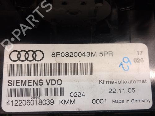 Klimabedienteil AUDI A3 (8P1) [2003-2013]  17838723