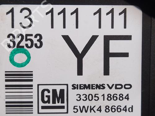 Comfort control module OPEL TIGRA TwinTop (X04) 1.3 CDTI (R97) | BP18696915M56 