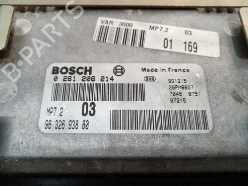 Engine control unit (ECU) PEUGEOT 306 (7B, N3, N5) 1.6 SR | BP7923330M57 