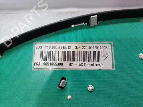 Instrument cluster PEUGEOT 407 (6D_)  | BP8932354C47 