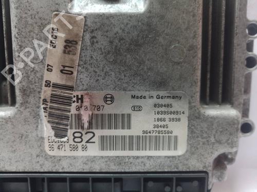 Engine control unit (ECU) PEUGEOT 206 Hatchback (2A/C) 1.4 HDi eco 70 | BP8380605M57 