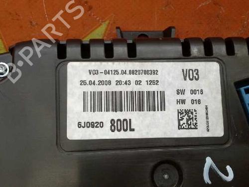 Instrument cluster SEAT IBIZA IV (6J5, 6P1)  | BP7925114C47 