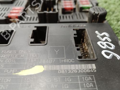 Fuse box NISSAN MICRA IV (K13K, K13KK) 1.2 | BP22310193E1 